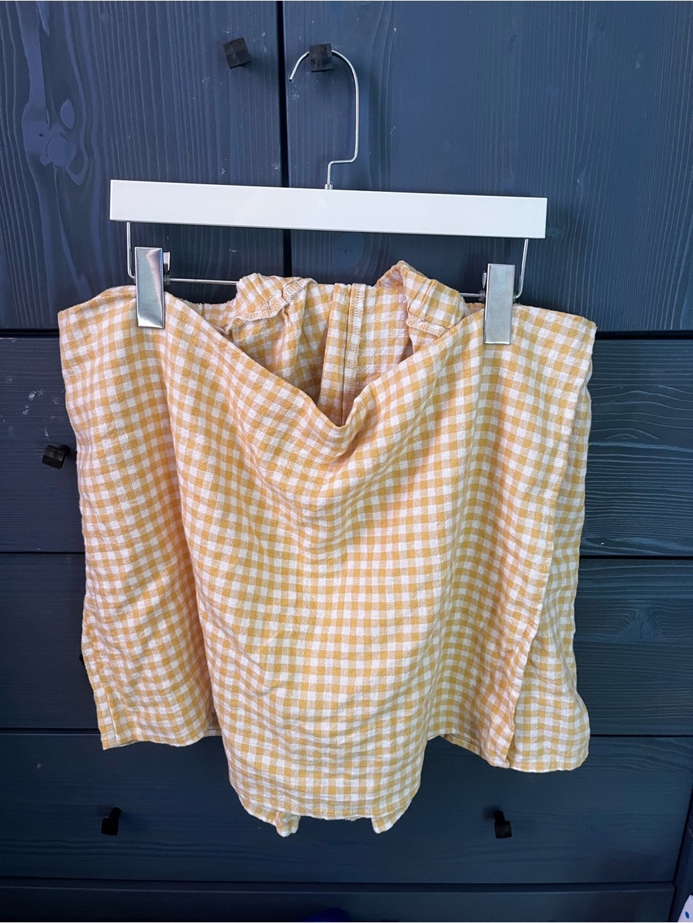 Old Navy Yellow Gingham Women’s Skort